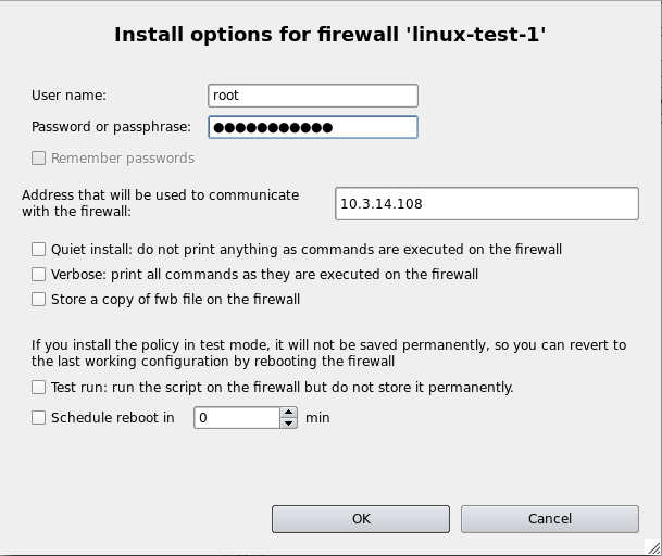 Parameters of heartbeat protocol