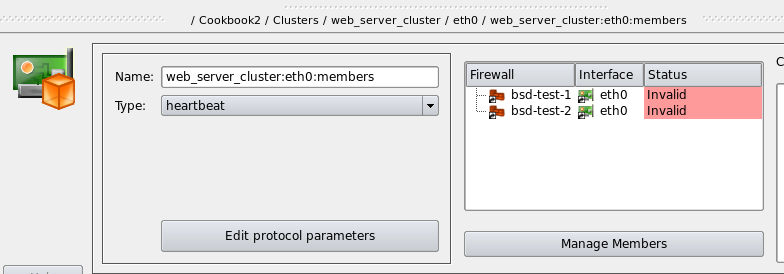 Compiling cluster configuration