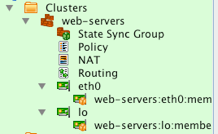 New Cluster Object web-servers.