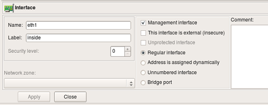 Figure 5.19. Interface Object