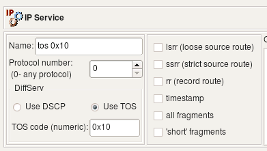 Figure 5.98. IP Service objects in policy rules