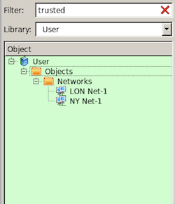 Figure 5.143. Policy Before the Find/Replace