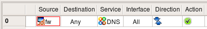 DNS rule to external name servers